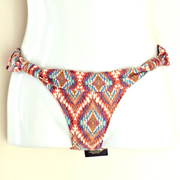 ❤️5/$15💚 Vix Geo Boho Tropical Print Bikini Bottom - Picture 3 of 5